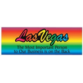 Las Vegas Panoramic Photo Hand Mirror (1.625" x 4.625")